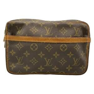 Louis Vuitton Compiegne Monogram Mens Clutch Bag M51847